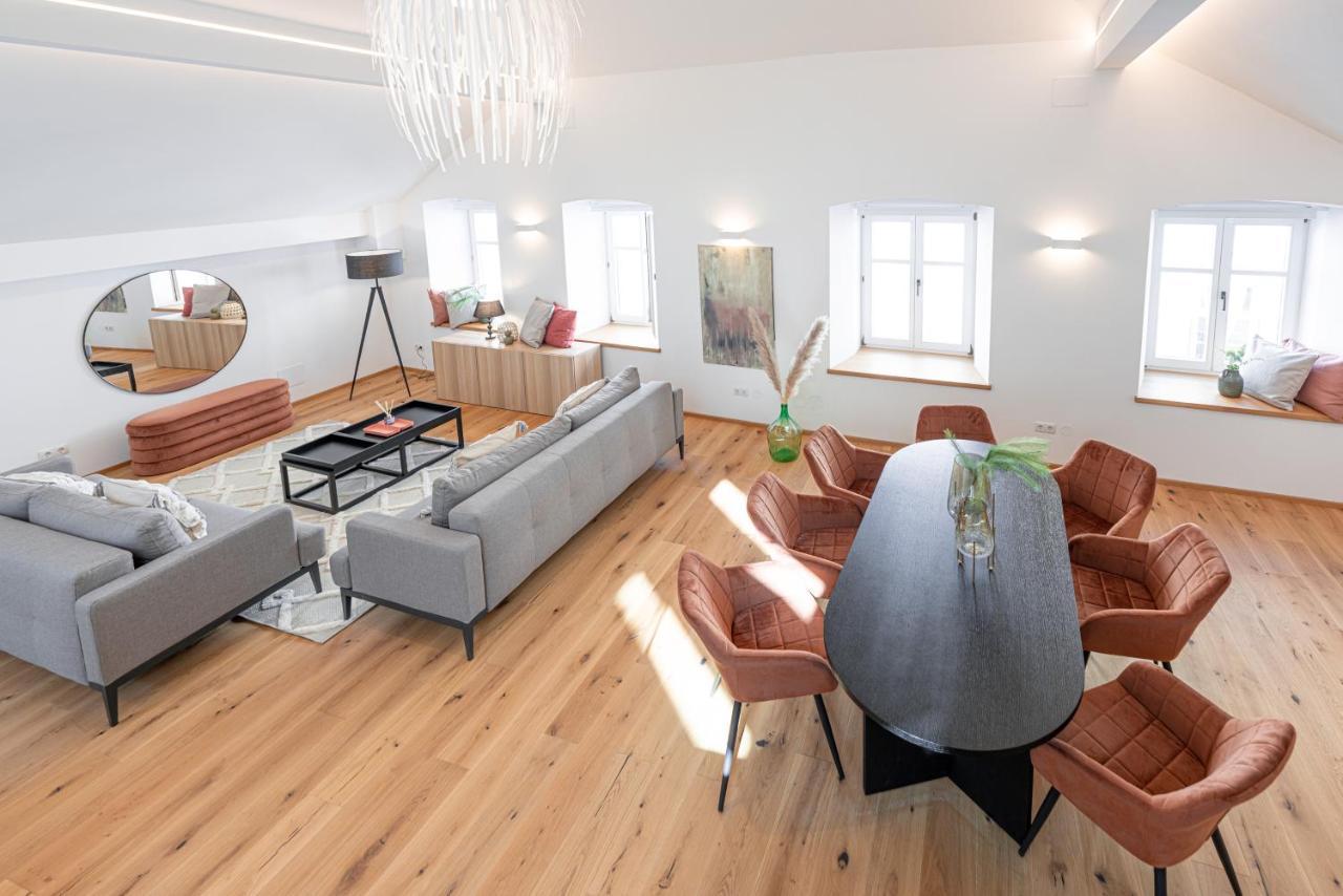 Апартаменты Penthouse Maxfux Direkt In Der Fussgaengerzone 130M2 Кремс на Дунае Экстерьер фото