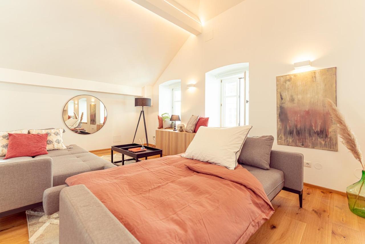 Апартаменты Penthouse Maxfux Direkt In Der Fussgaengerzone 130M2 Кремс на Дунае Экстерьер фото