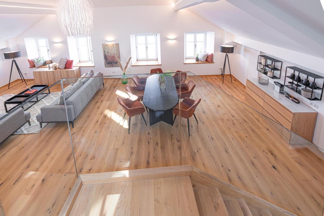 Апартаменты Penthouse Maxfux Direkt In Der Fussgaengerzone 130M2 Кремс на Дунае Экстерьер фото